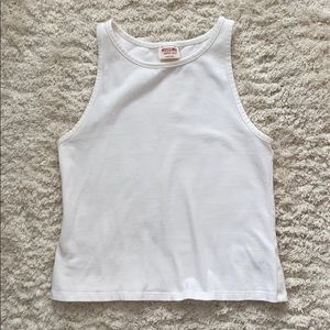 🌻CLEARANCE SALE🌻 White High Neck Tank Top